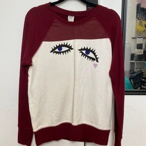 Uniqlo Lulu Guinness Long Sleeve Pullover S | Worn once, still with tags
